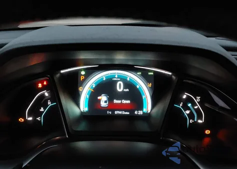 2016 Honda Civic Touring из США, поврежденный, VIN 2HGFC1F9XGH104502